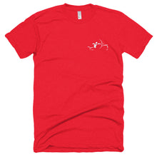"In Steppe" American Apparel Short sleeve soft t-shirt